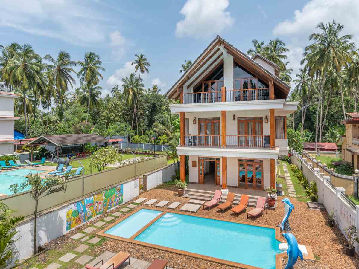 Balinese Style Villa in Goa