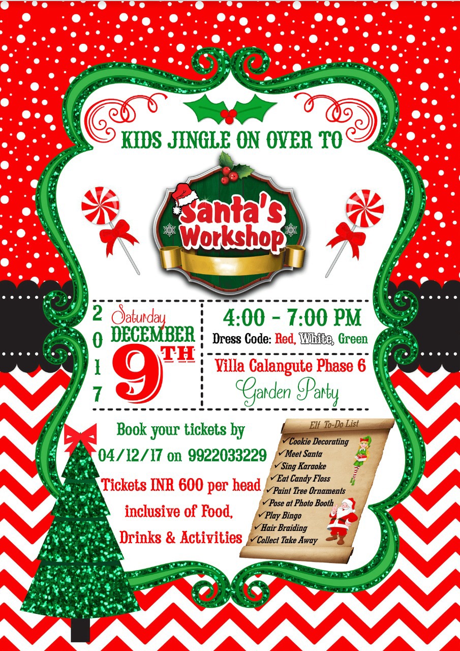 Santa's Workshop at Villa Calangute | Luxury at its best in Calangute, North  Goa, India